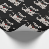 Blij Pug Cadeaupapier (Hoek)