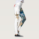 Blij rifhaai leggings (Rechts)