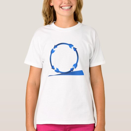 blij t-shirt (Voorkant)