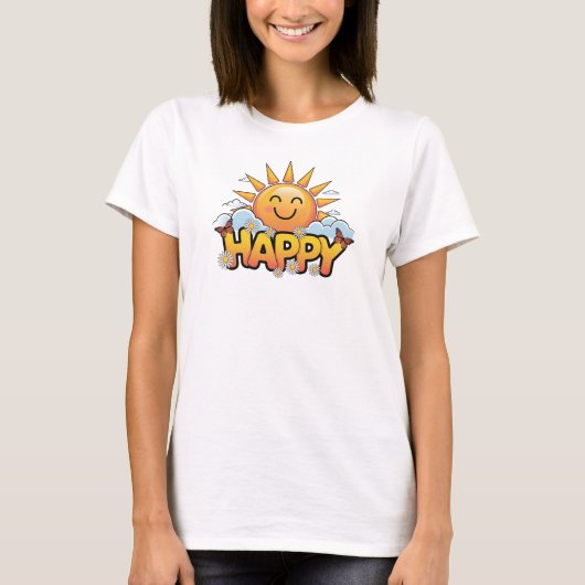 "BLIJ" T-SHIRT (Voorkant)