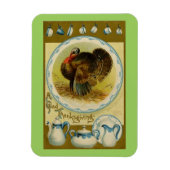 Blij Thanksgiving Turkije Magneet (Verticaal)