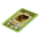 Blij Thanksgiving Turkije Magneet (Linkerzijde)