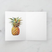 Blij Tropicale Ananas Kaart (Binnen)
