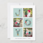 Blij Type | Drie Foto Kerstkaart (Voorkant)