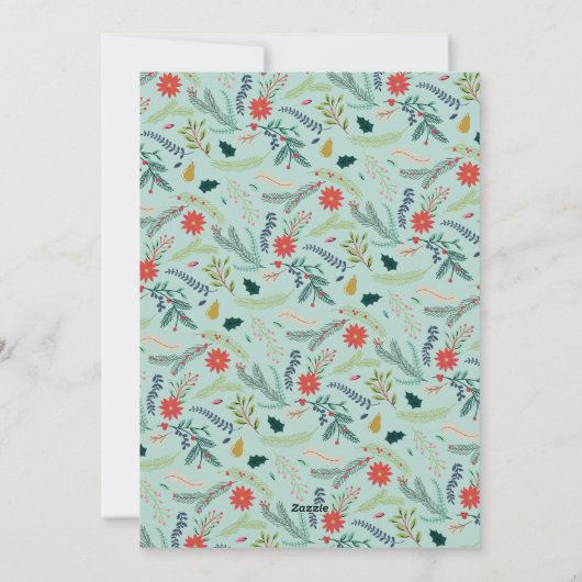 Blij Type | Drie Foto Kerstkaart (Achterkant)