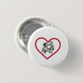 Blij vaderschap - Vader en baby Ronde Button 3,2 Cm (Voorkant /achterkant)