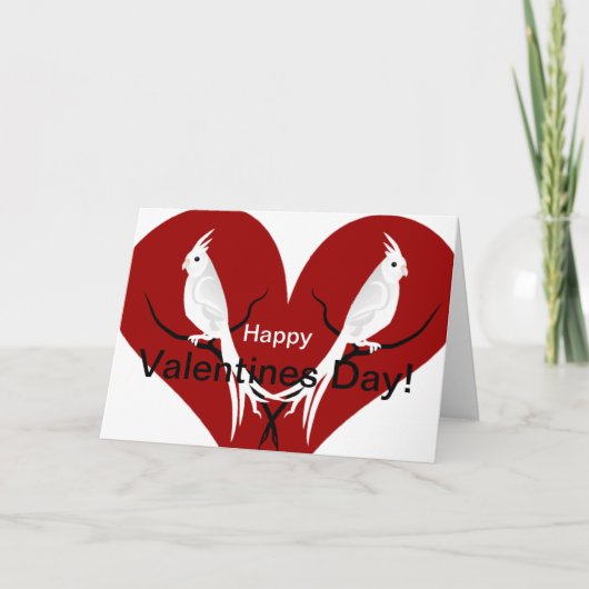 Blij, Valentijnsdag! Feestdagen Kaart (Voorkant)