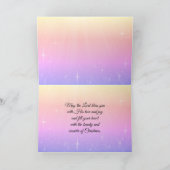 Blij van de verjaardag Jezus, kerstgeboorte Feestdagen Kaart (Binnen)