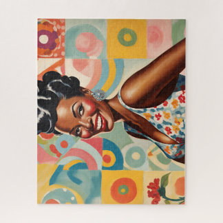 Blij van kleur legpuzzel