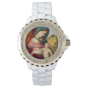 Blij van onze vrouw van de persoonlijke hulp horloge