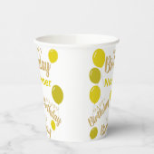 Blij verjaardag November verjaardagen Papierkop Papieren Bekers (Links)