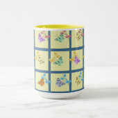 Blij Vlinders & Bloemen Mok (Midden)