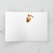 Blij voor EWE Fun Gefeliciteerd schapenkaart Kaart (Binnen)