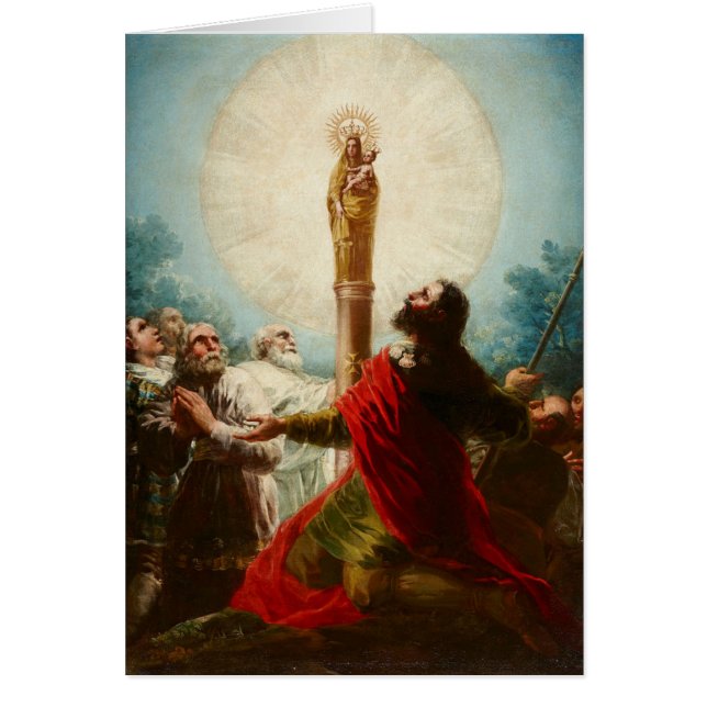 Blij voor onze dame van de pilaar (Voorkant)