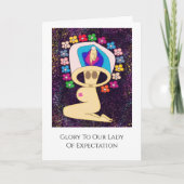 Blij voor onze hoede van de verwachtingen kaart (Voorkant)