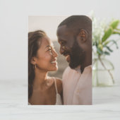 Blij Warm Realistisch Foto Kaart (Staand voorkant)