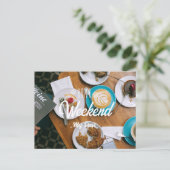 Blij weekend mijn dierbare briefkaart (Staand voorkant)