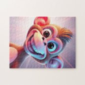Blijde Apen Jungle Vibes Legpuzzel (Horizontaal)