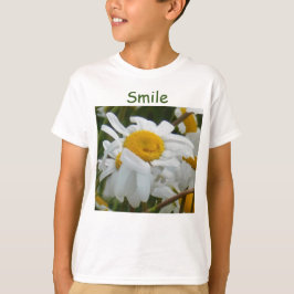 Blijde Bloem - Gelukkig Gezicht Lachende Madelief T-shirt
