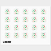Blijde Bomen Stickers of Enveloppen Zegels (Vel)