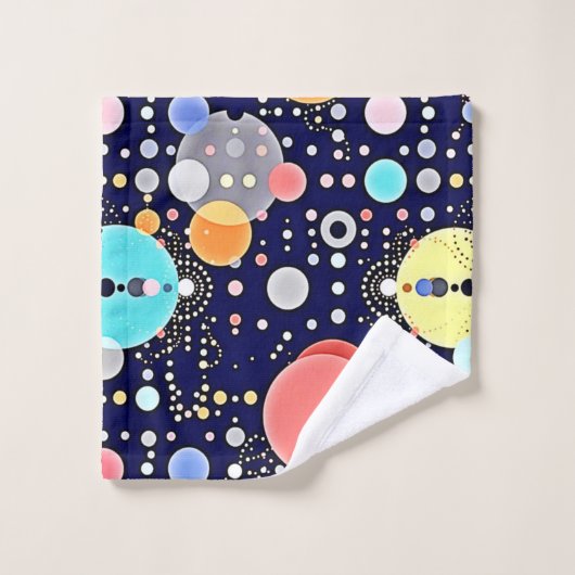 Blijde Bubble Universe Vision Bad Handdoek (Wasdoekje)