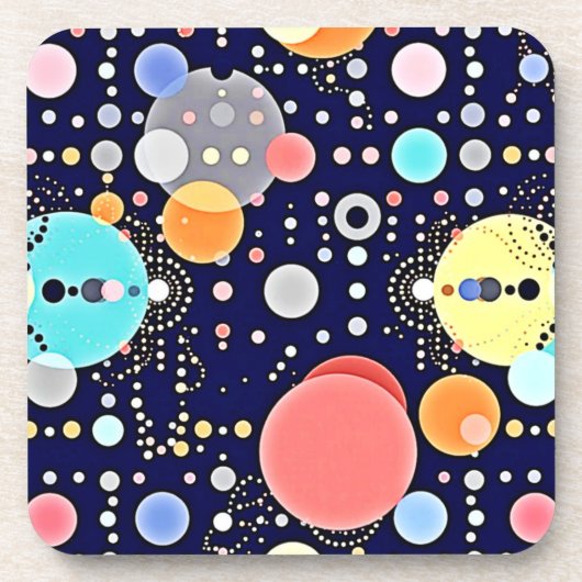 Blijde Bubble Universe Vision Bier Onderzetter (Voorkant)