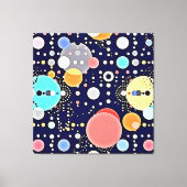 Blijde Bubble Universe Vision Canvas Afdruk (Voorkant)