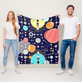 Blijde Bubble Universe Vision Fleece Deken