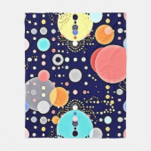 Blijde Bubble Universe Vision Fleece Deken (Voorkant)