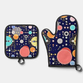 Blijde Bubble Universe Vision Ovenwant & Pannenlap Set (Voorkant)