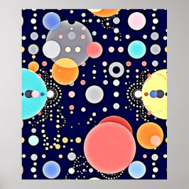 Blijde Bubble Universe Vision Poster