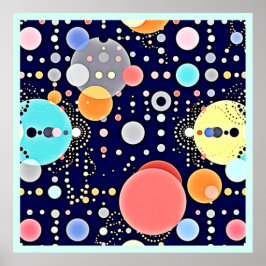 Blijde Bubble Universe Vision Poster