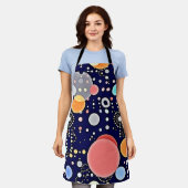 Blijde Bubble Universe Vision Schort (Gedragen)