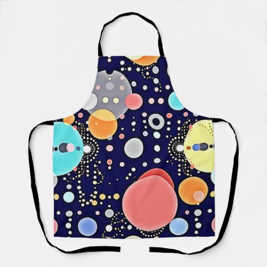Blijde Bubble Universe Vision Schort (Voorkant)