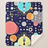 Blijde Bubble Universe Vision Sherpa Deken (Voorkant)
