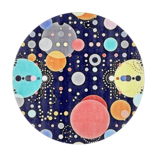 Blijde Bubble Universe Vision Snijplank (Voorkant)
