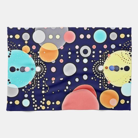 Blijde Bubble Universe Vision Theedoek (Horizontaal)