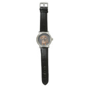 Blijde Dachshond Puppy Horloge (Vlak)