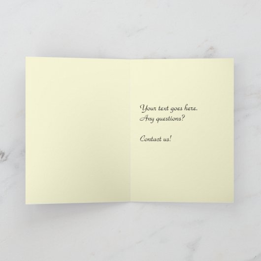  blijde dagen, gedicht kaart (Binnen)