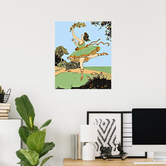 blijde danser print (Thuiskantoor)