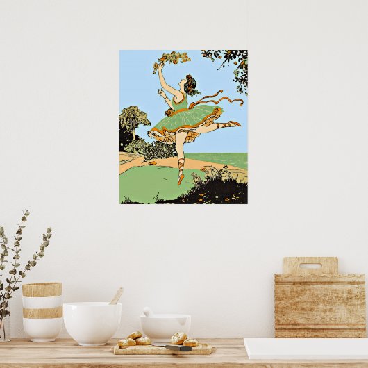 blijde danser print (Keuken)