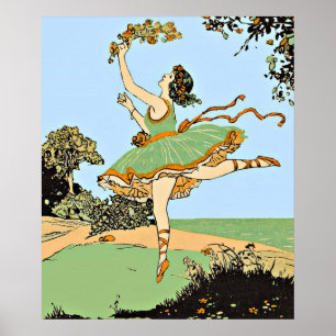 blijde danser print
