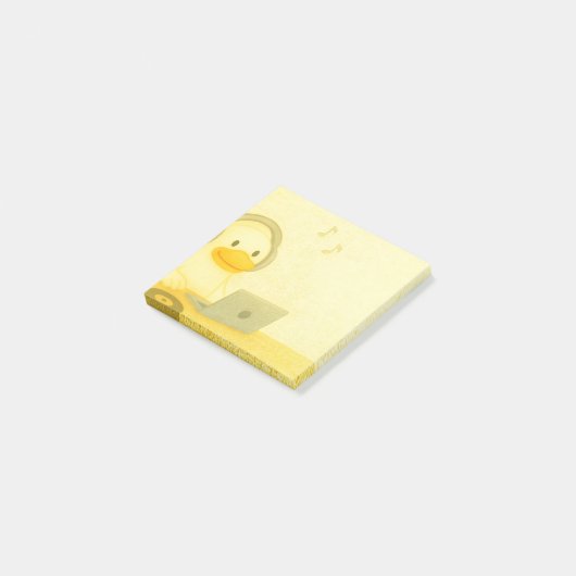 Blijde DJ Post-it® Notes (Schuin)