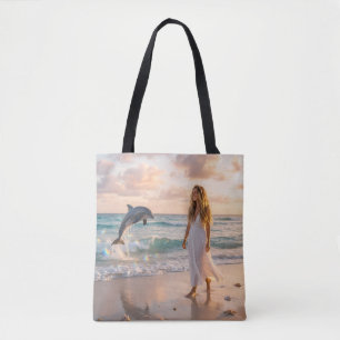 Blijde Dolfijnsprong Tote Bag