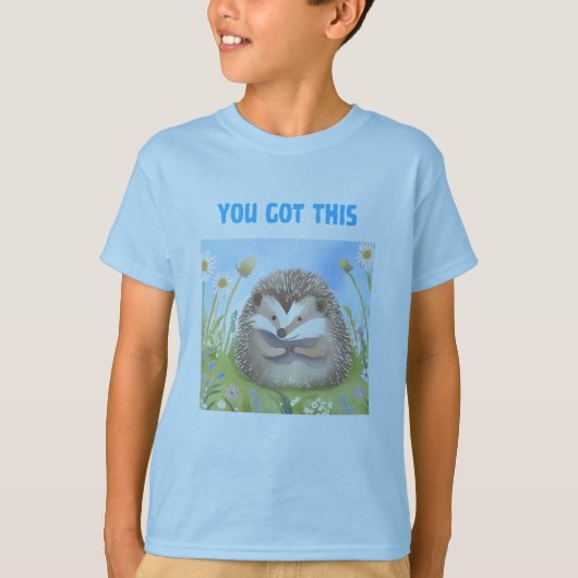 Blijde egel t-shirt (Voorkant)