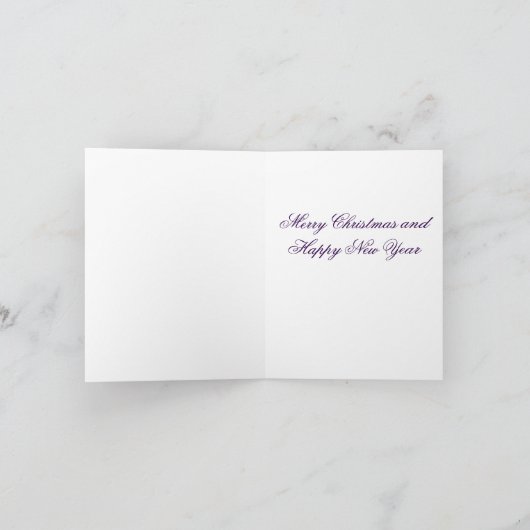 Blijde Feestvreugde Feestdagen Kaart (Binnen)