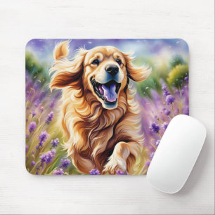 Blijde Golden Retriever  Muismat