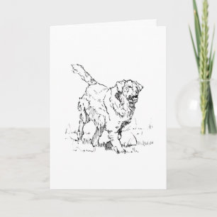 Blijde Golden Retriever, Persoonlijk Kaart