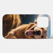 Blijde Golden Retriever Rent Case-Mate iPhone Case (Achterkant (horizontaal))