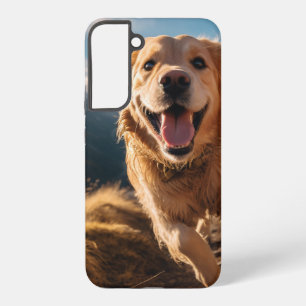 Blijde Golden Retriever Rent Samsung Galaxy Hoesje